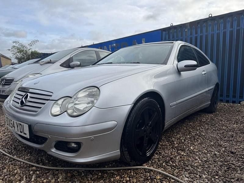 Silver Used 2005 Mercedes C220 SE Coupe | £1,695 (Fair price) - Image 1/1