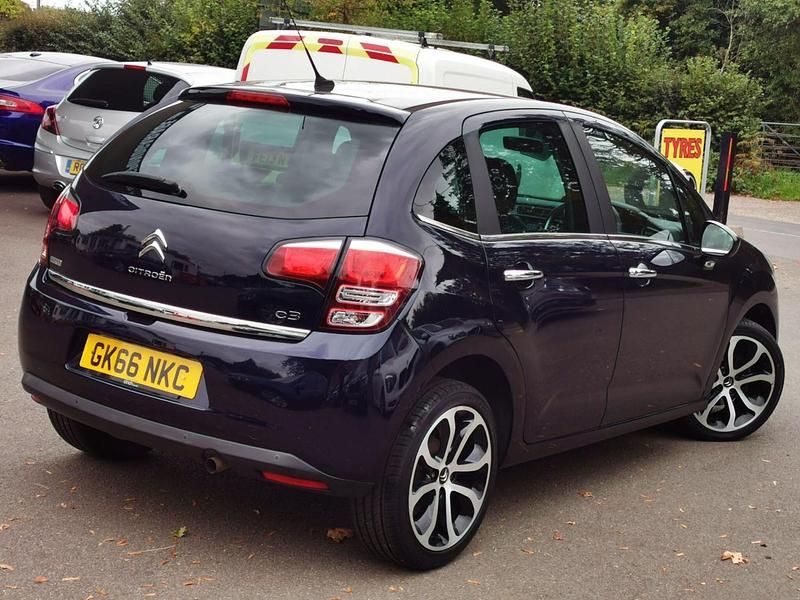 Used Citroën C3 Platinum 2017 Blue Hatchback