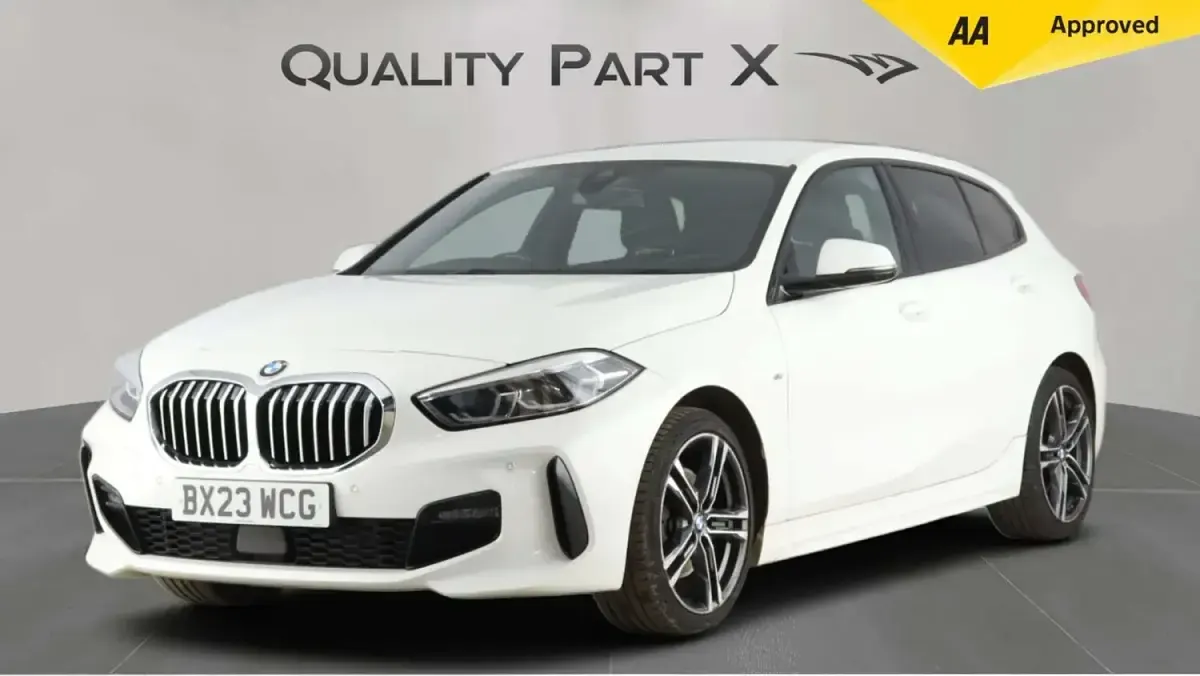 Used BMW 118 M Sport 136 HP (100 kW) 2023 White Hatchback