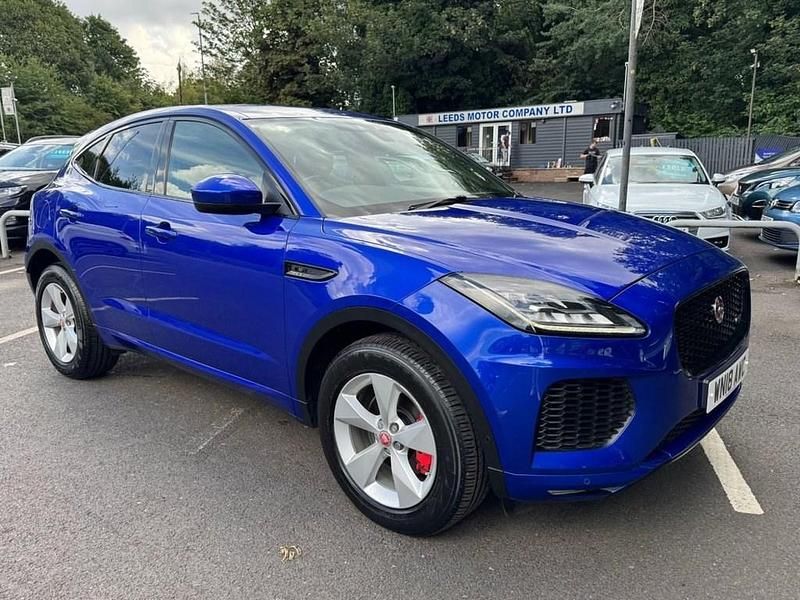 Blue Used 2018 Jaguar E-Pace R-Dynamic SUV | £15,495 (Fair price) - Image 1/4