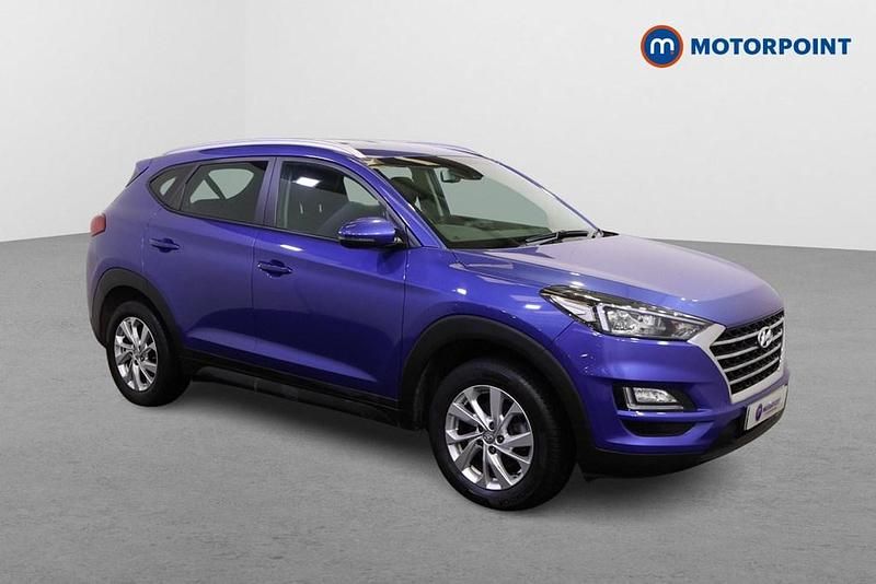 Blue Used 2019 Hyundai Tucson SE SUV | £12,549 (Fair price) - Image 1/4
