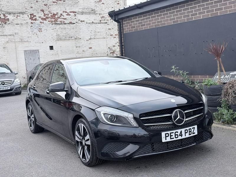 Used Mercedes A200 136 HP (100 kW) 2014 Black Hatchback