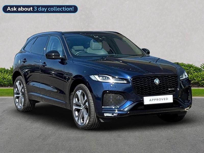 Blue Used 2024 Jaguar F-Pace R-Dynamic SUV | £43,599 - Image 1/4