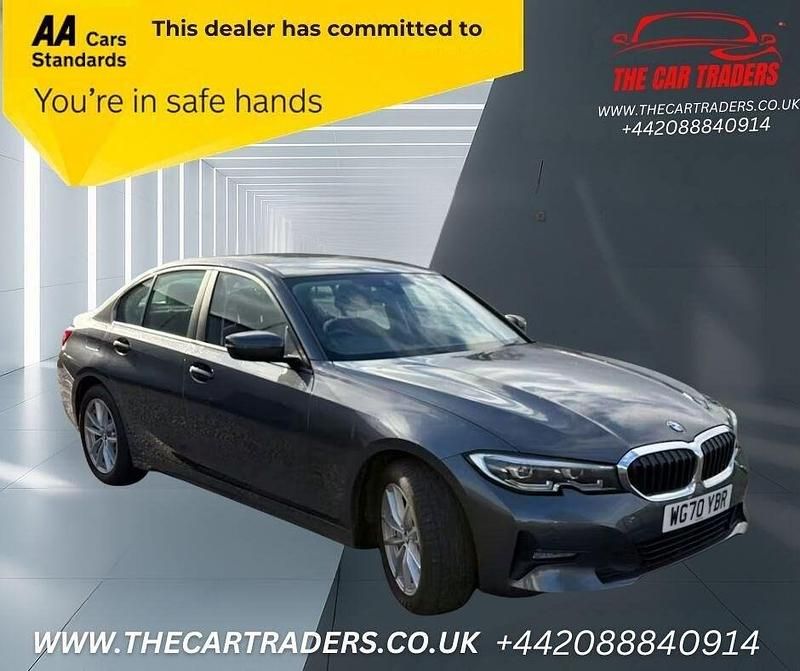 Grey Used 2021 BMW 330e Sedan | £14,988 (Good price) - Image 1/4