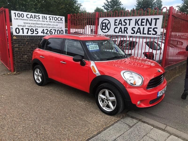 Used Mini One D 90 HP (66 kW) 2012 Red Hatchback