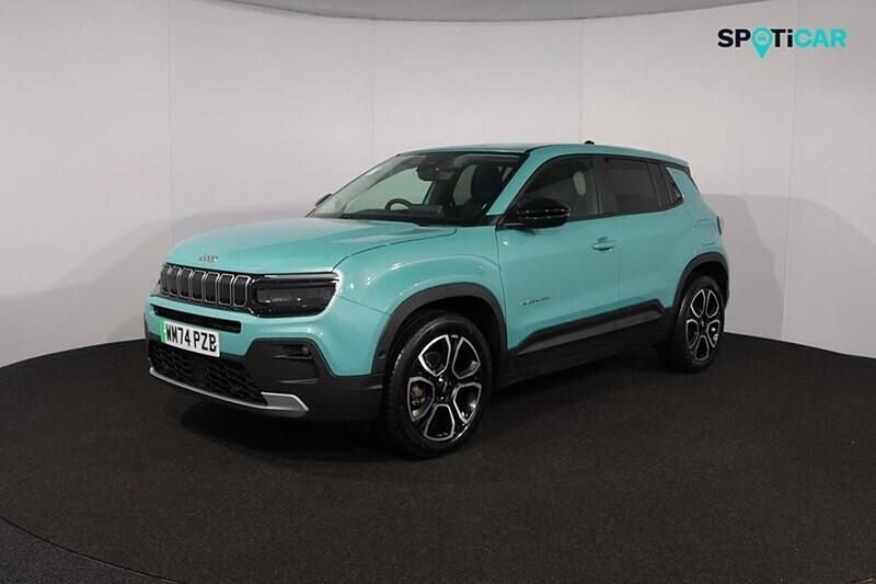 Used Jeep Avenger EV Summit 113 kW (154 HP) 2025 Blue SUV