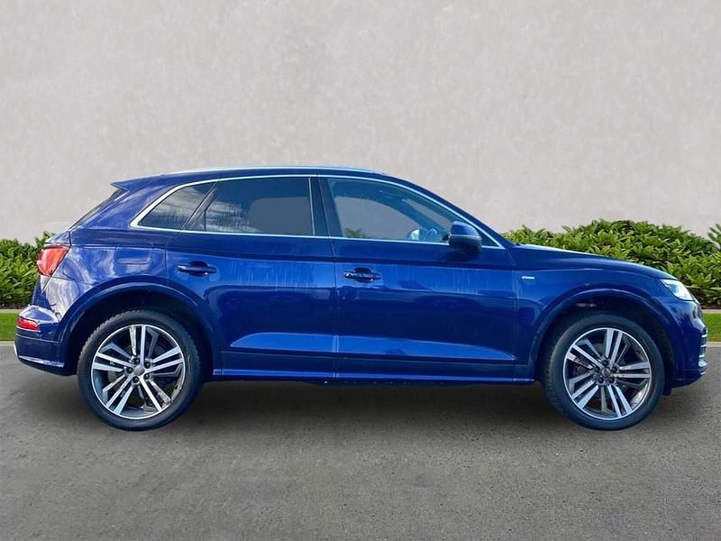 Used Audi Q5 S-Line 252 HP (185 kW) 2018 Blue SUV