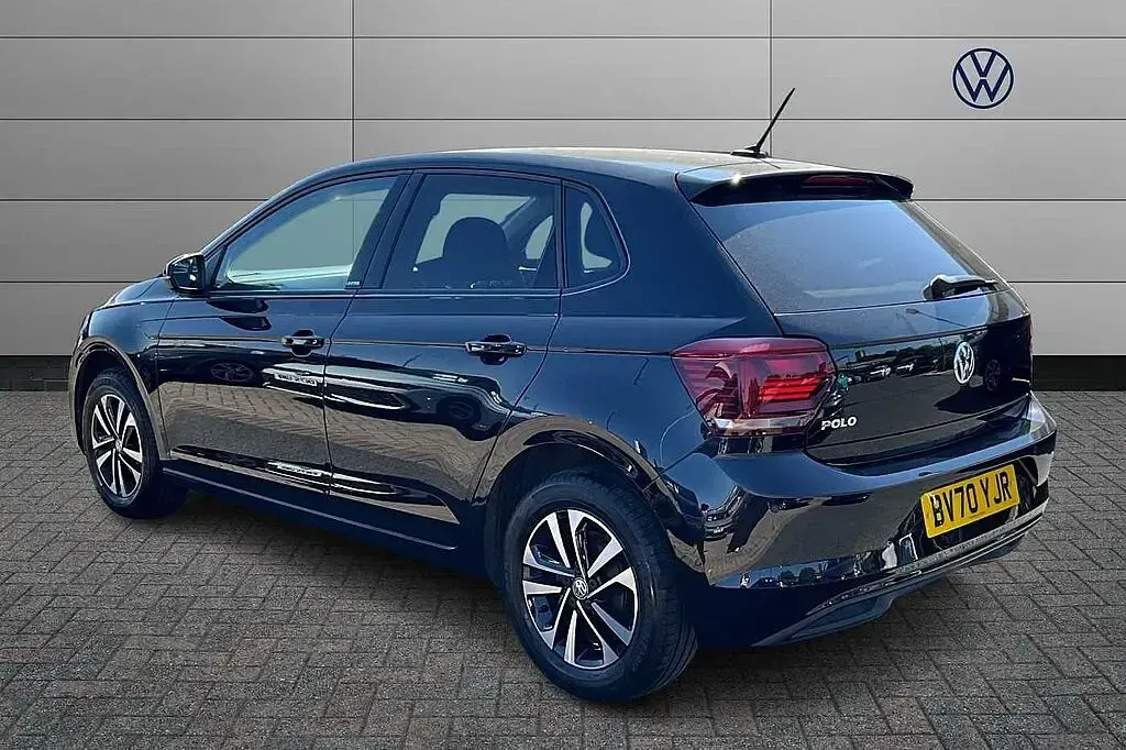 Used VW Polo United 95 HP (69 kW) 2020 Black Hatchback