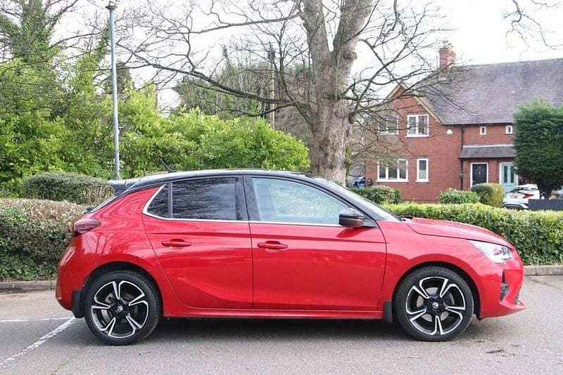 Used Vauxhall Corsa Ultimate 128 HP (94 kW) 2023 Red Hatchback