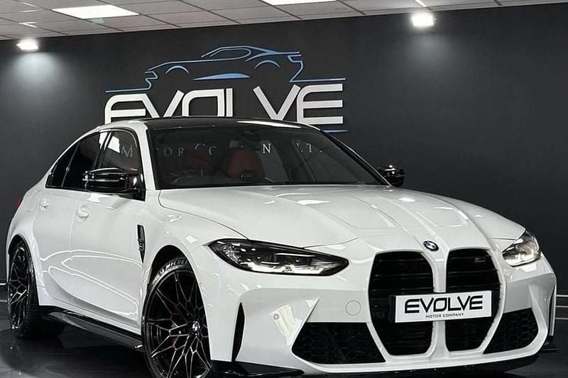 White Used 2022 BMW M3 Competition Edition Sedan | £52,995 (Super price) - Image 1/1