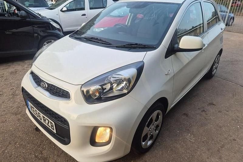 Used Kia Picanto Air 65 HP (47 kW) 2017 White Hatchback