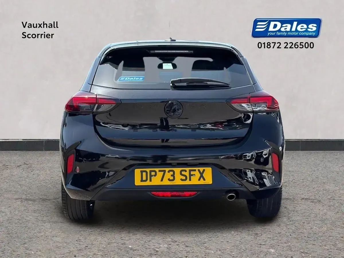 Used Vauxhall Corsa S 99 HP (72 kW) 2023 Black Hatchback