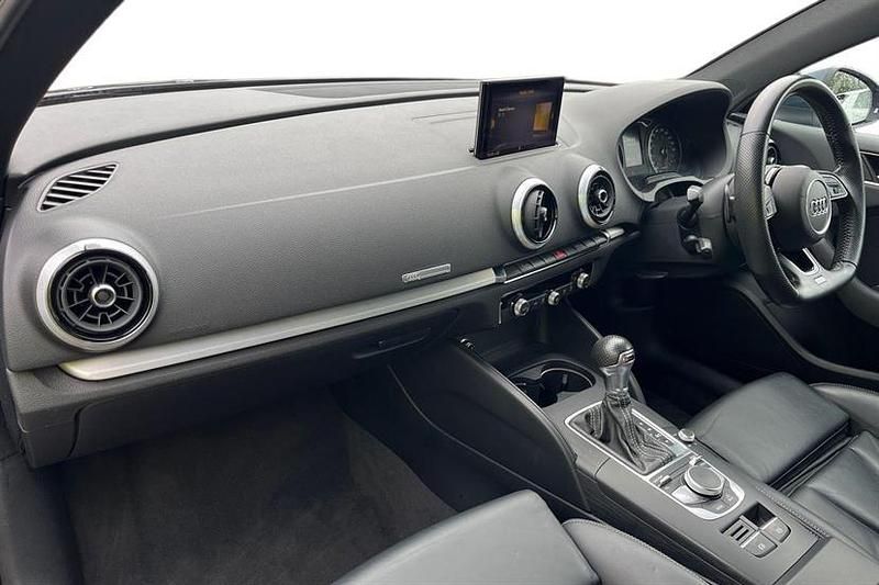 Used Audi A3 S-Line 150 HP (110 kW) 2019 Cosmos blue Sedan