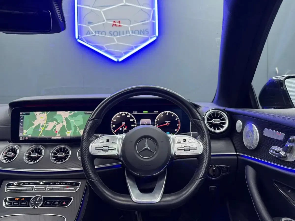 Used Mercedes E350 AMG Line Premium Plus 2020 Black Coupe
