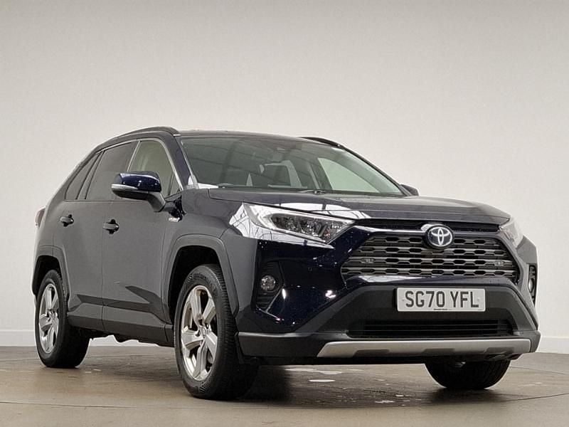 Blue Used 2020 Toyota RAV4 Hybrid Design SUV | £20,998 (Good price) - Image 1/4
