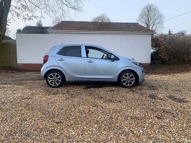 Used Kia Picanto 66 HP (48 kW) 2019 Blue Hatchback