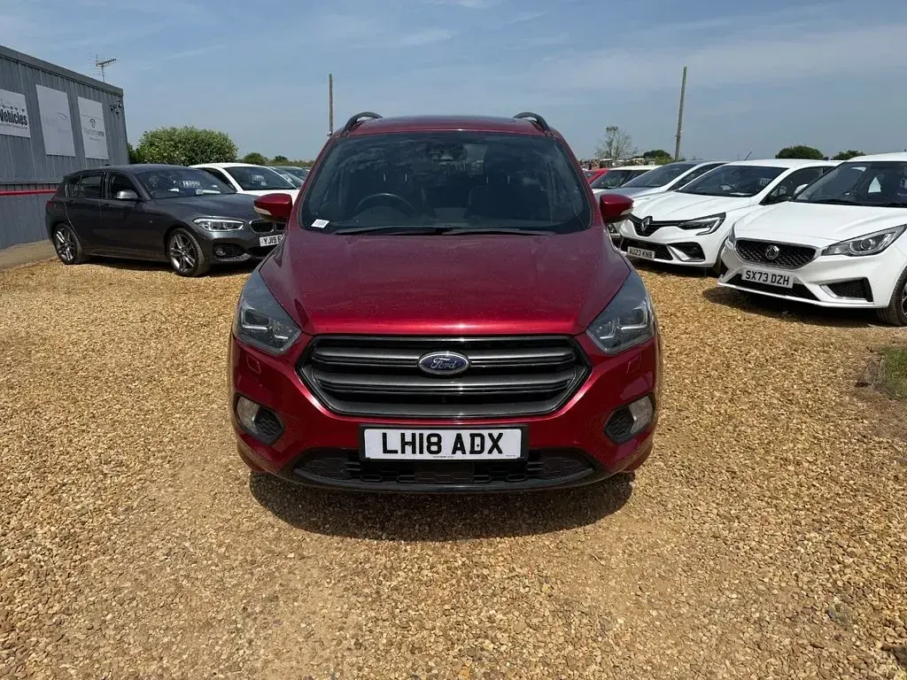 Used Ford Kuga ST-Line X 180 HP (132 kW) 2018 Red SUV