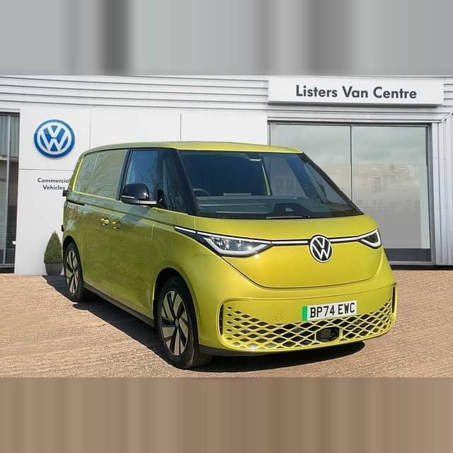 Lime yellow New 2024 VW ID. Buzz Van | £31,499 (Super price) - Image 1/4