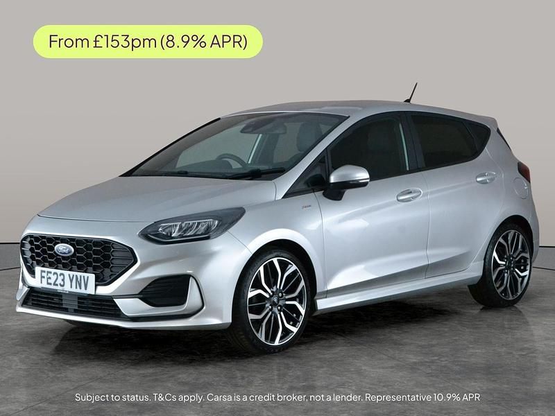 Used Ford Fiesta ST-Line X 100 HP (73 kW) 2023 Silver Hatchback