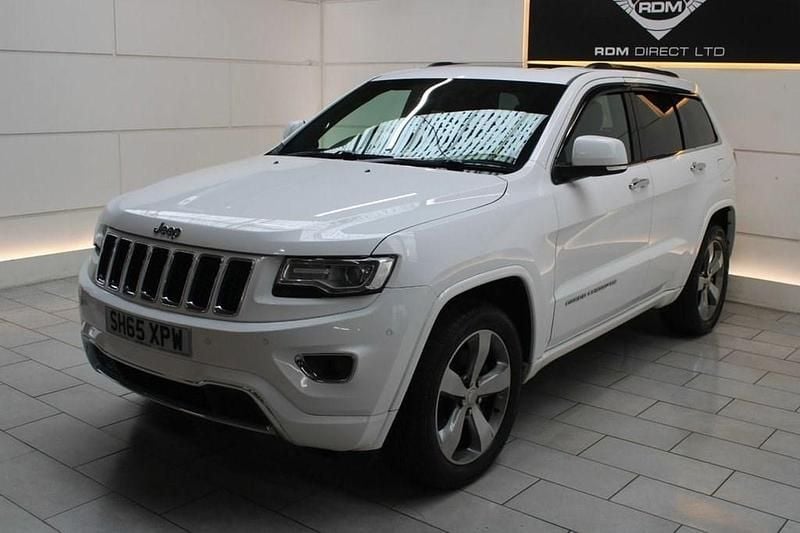Used Jeep Grand Cherokee Overland 247 HP (181 kW) 2015 White SUV