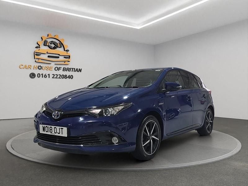 Blue Used 2018 Toyota Auris Hybrid Design Hatchback | £11,000 (Fair price) - Image 1/4