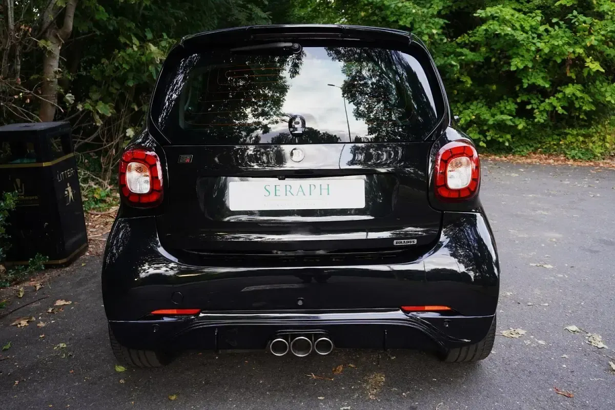 Used Smart ForTwo Coupé Brabus Xclusive 90 HP (66 kW) 2017 Black Coupe