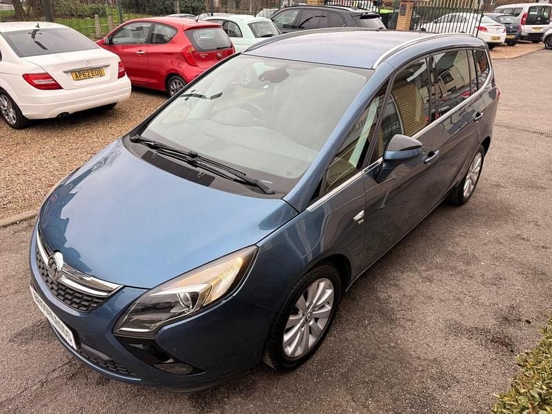Used Vauxhall Zafira 2014 Blue MPV