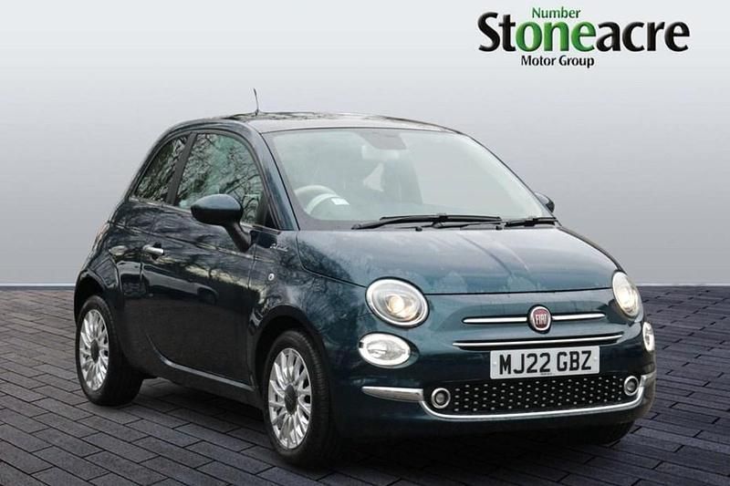 Blue Used 2022 Fiat 500 Dolcevita Hatchback | £9,497 (Fair price) - Image 1/1