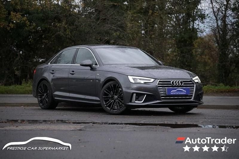 Grey Used 2019 Audi A4 S-Line Sedan | £15,999 (Good price) - Image 1/4