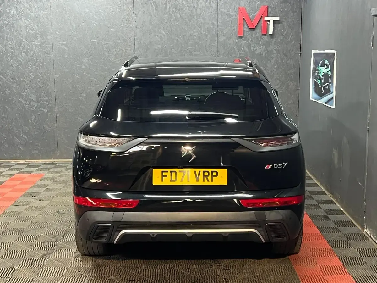 Used DS Automobiles DS7 Crossback Performance Line Plus 130 HP (95 kW) 2022 Black SUV