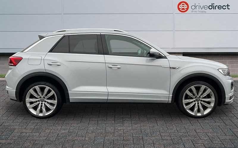 Used VW T-Roc R-line 150 HP (110 kW) 2020 Silver SUV