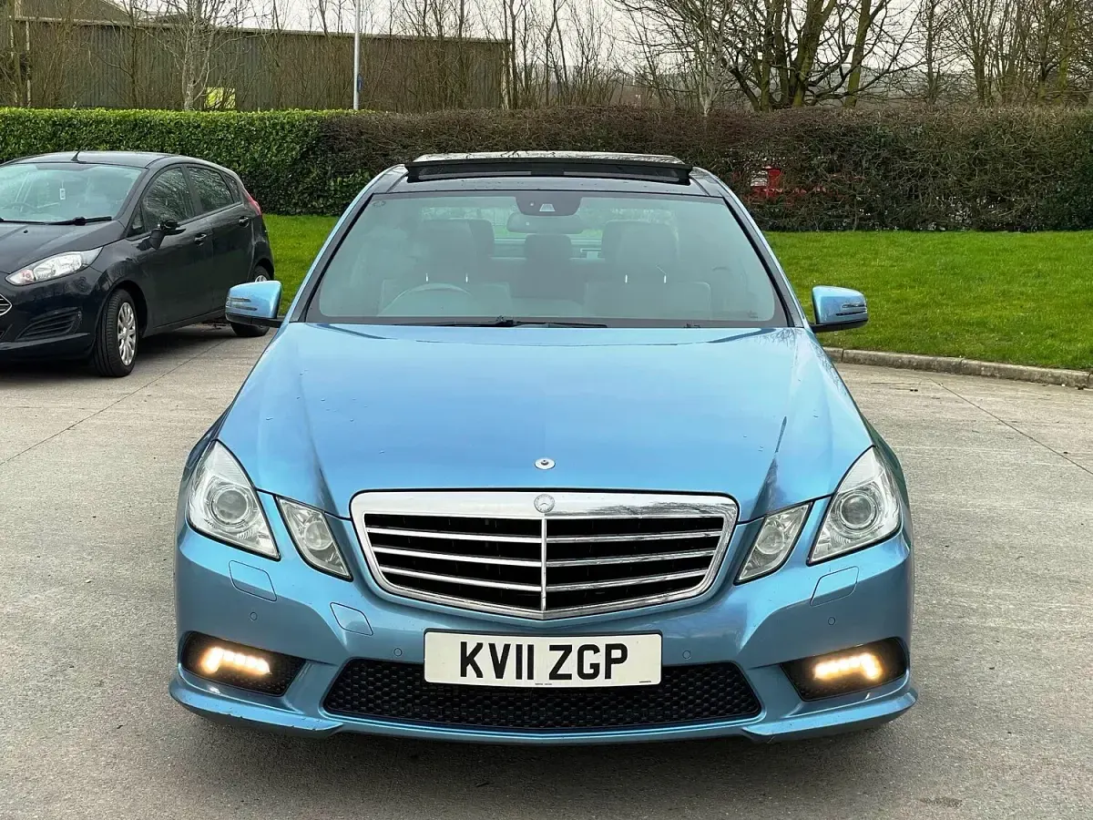 Used Mercedes E250 2011 Blue Sedan
