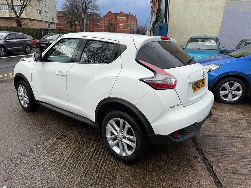 Used Nissan Juke Acenta 110 HP (80 kW) 2016 White SUV