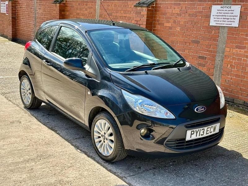 Used Ford Ka Zetec 69 HP (50 kW) 2013 Black Hatchback