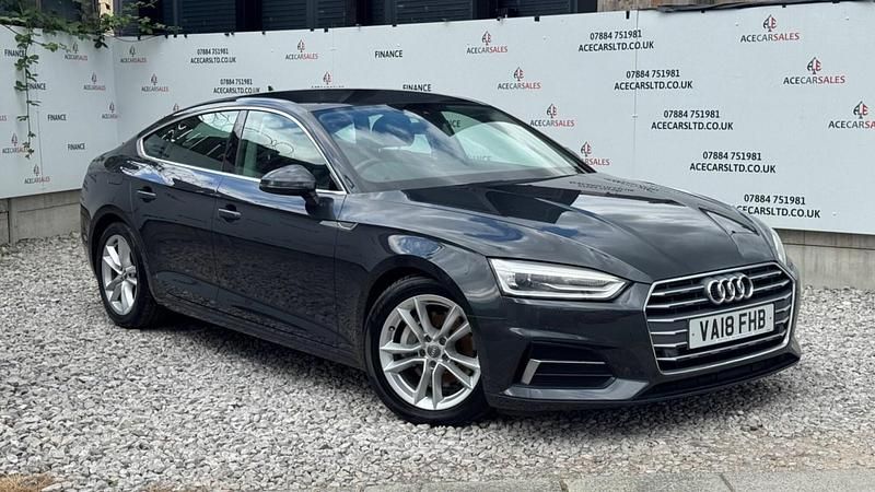 Grey Used 2018 Audi A5 Sport Coupe | £13,995 (Super price) - Image 1/4