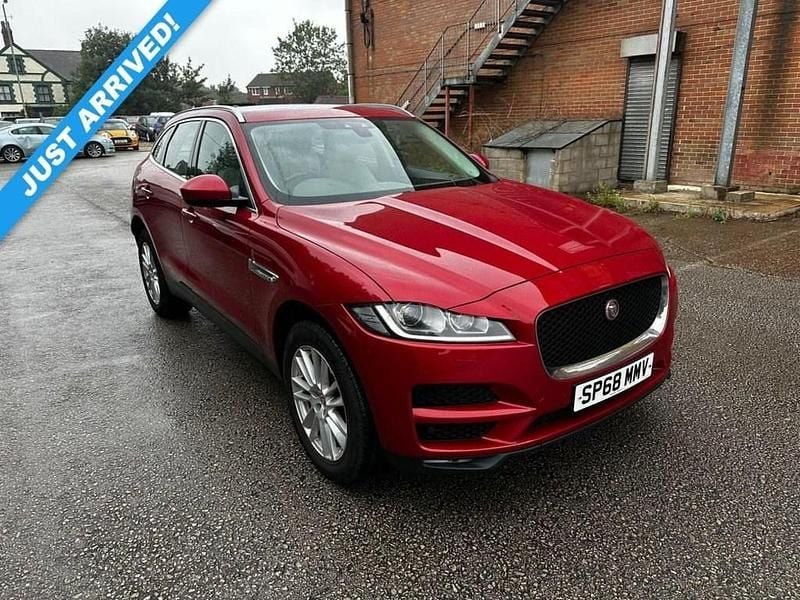 Red Used 2018 Jaguar F-Pace Portfolio SUV | £15,400 (Fair price) - Image 1/2