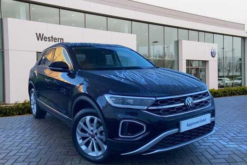 Black Used 2024 VW T-Roc Style SUV | £24,398 (A bit pricey) - Image 1/4