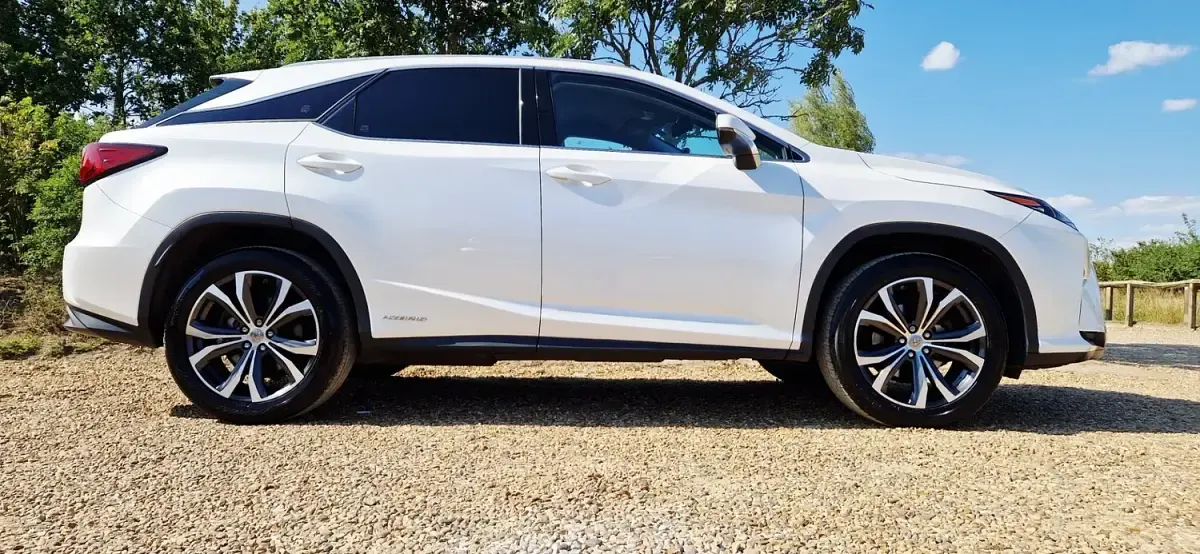 Used Lexus RX450h Luxury Line 2017 White SUV
