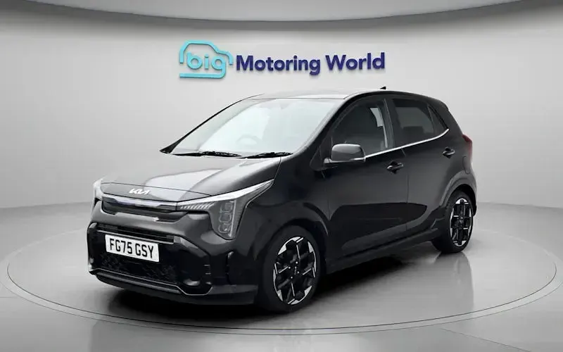Used Kia Picanto GT-Line S 69 HP (50 kW) 2025 Black Hatchback