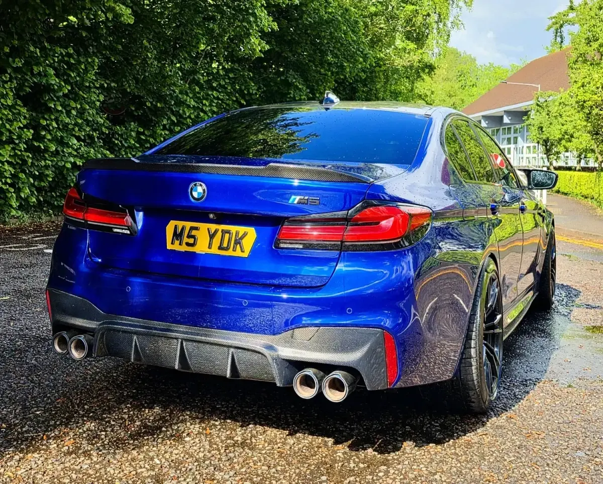 Used BMW M5 Comfort Edition 600 HP (441 kW) 2018 Blue Sedan