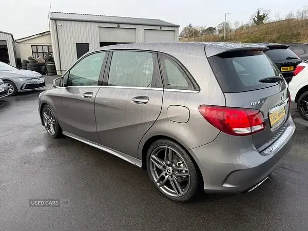 Used Mercedes B180 AMG line 109 HP (80 kW) 2018 Grey Hatchback