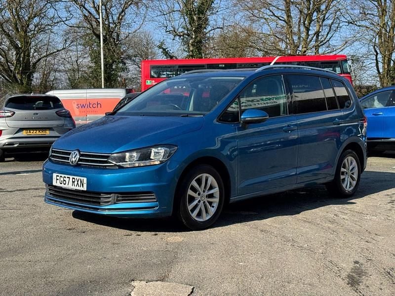 Used VW Touran Family 115 HP (84 kW) 2017 Blue MPV