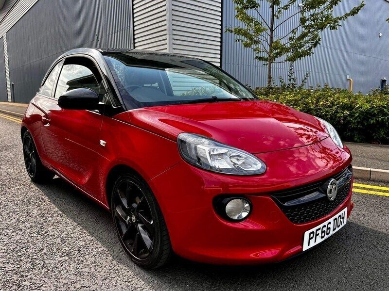 Red Used 2016 Vauxhall Adam S Hatchback | £3,485 (Super price) - Image 1/4