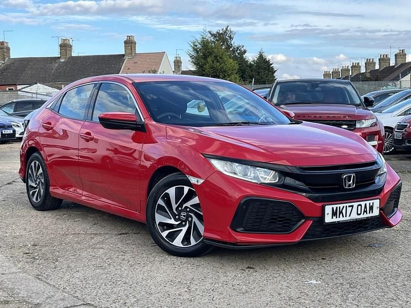 Used Honda Civic SE 129 HP (94 kW) 2017 Red Hatchback