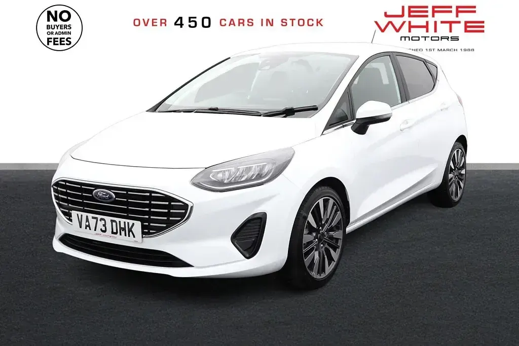 Used Ford Fiesta Titanium X 2024 White Hatchback