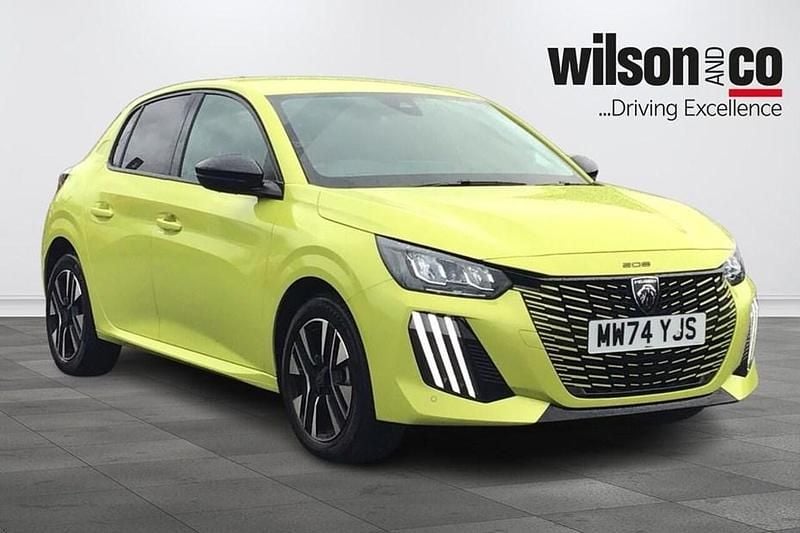 Used Peugeot 208 Allure 2024 Yellow Hatchback