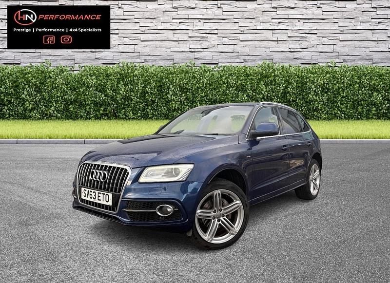 Used Audi Q5 S-line plus 150 HP (110 kW) 2013 Blue SUV