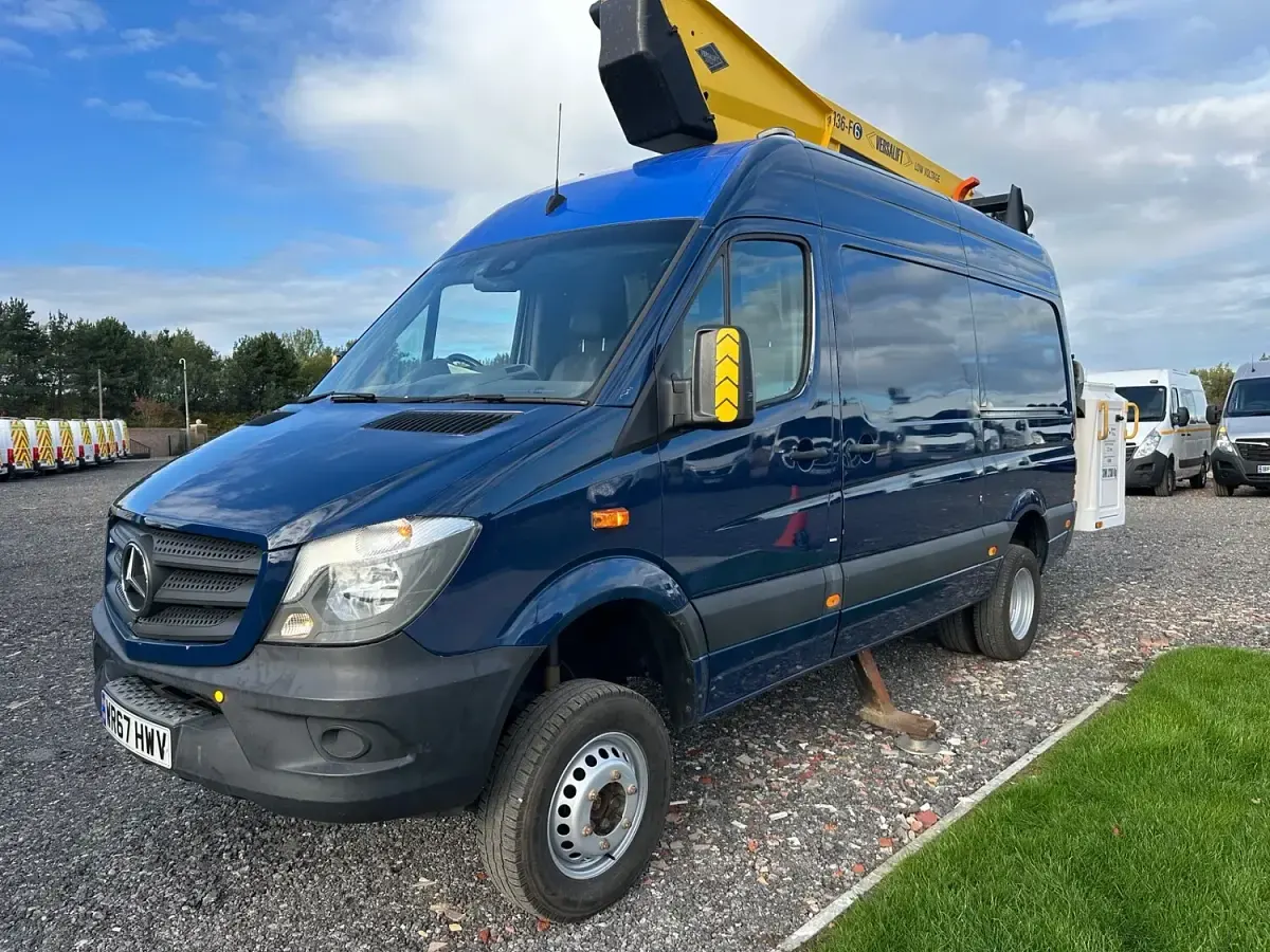 Used Mercedes Sprinter 2017 Blue Van