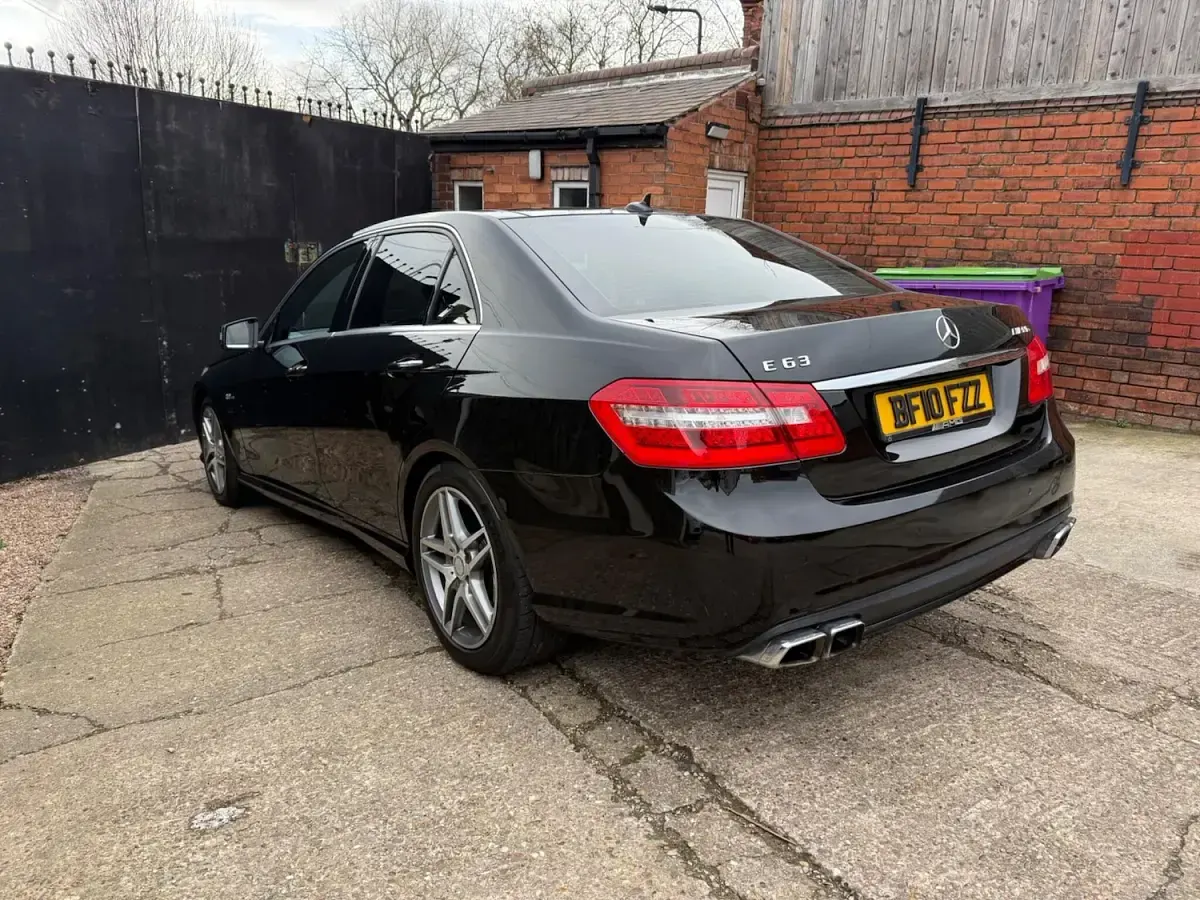 Used Mercedes E63 AMG AMG 2010 Black Sedan