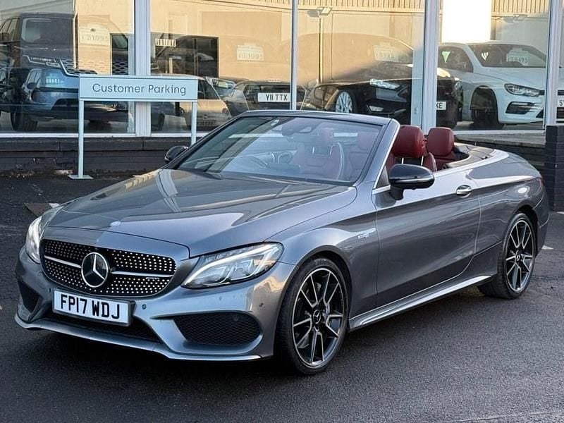 Used Mercedes C43 AMG Premium Plus 367 HP (269 kW) 2017 Grey Cabriolet